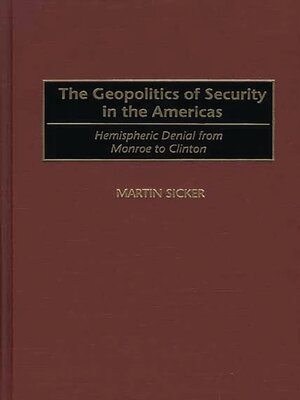 cover image of The Geopolitics of Security in the Americas